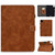 iPad Air 2022 / 2020 10.9 Cowhide Texture Horizontal Flip Leather Case with Holder & Card Slots & Sleep / Wake-up Function - Brown