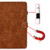 iPad Air 2022 / 2020 10.9 Cowhide Texture Horizontal Flip Leather Case with Holder & Card Slots & Sleep / Wake-up Function - Brown