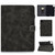 iPad Air 2022 / 2020 10.9 Cowhide Texture Horizontal Flip Leather Case with Holder & Card Slots & Sleep / Wake-up Function - Grey