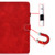 iPad Air 2022 / 2020 10.9 Cowhide Texture Horizontal Flip Leather Case with Holder & Card Slots & Sleep / Wake-up Function - Red