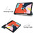 iPad Air 2022 / 2020 10.9 Custer Texture TPU Horizontal Flip Leather Case with Sleep / Wake-up Function & Three-folding Holder & Pen Slot - Dark Green