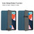 iPad Air 2022 / 2020 10.9 Custer Texture TPU Horizontal Flip Leather Case with Sleep / Wake-up Function & Three-folding Holder & Pen Slot - Dark Green