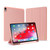 iPad Air 2022 / 2020 10.9 DUX DUCIS Domo Series Horizontal Flip Magnetic TPU + PU Leather Case with Three-folding Holder & Pen Slot - Pink