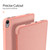 iPad Air 2022 / 2020 10.9 DUX DUCIS Domo Series Horizontal Flip Magnetic TPU + PU Leather Case with Three-folding Holder & Pen Slot - Pink