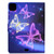 iPad Air 2022 / 2020 10.9 Electric Pressed Colored Drawing Horizontal Flip Leather Case with Holder & Card Slots & Sleep / Wake-up Function - Starry Sky Butterfly