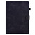 iPad Air 2022 / 2020 10.9 Embossed Smile Flip Tablet Leather Smart Case - Black