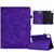 iPad Air 2022 / 2020 10.9 Embossed Smile Flip Tablet Leather Smart Case - Purple