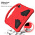 iPad Air 2022 / 2020 10.9 EVA Flat Anti Falling Protective Case Shell with Holder - Red