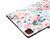 iPad Air 2022 / 2020 10.9 Flower Cloth Texture PC Horizontal Flip Leather Protective Case with Holder & Card Slots & Wallet & Photo Frame & Sleep / Wake-up Function - White