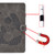 iPad Air 2022 / 2020 10.9 Panda Embossing Pattern Horizontal Flip PU Leather Case with Holder & Card Slot & Anti-skid Strip - Grey