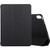 iPad Air 2022 / 2020 10.9 Silicone 3-Folding Full Coverage Leather Case - Black