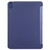 iPad Air 2022 / 2020 10.9 Silicone 3-Folding Full Coverage Leather Case - Dark Blue