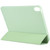 iPad Air 2022 / 2020 10.9 Silicone 3-Folding Full Coverage Leather Case - Mint Green