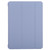 iPad Air 2022 / 2020 10.9 Silicone 3-Folding Full Coverage Leather Case - Purple