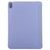 iPad Air 2022 / 2020 10.9 Silicone 3-Folding Full Coverage Leather Case - Purple
