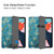iPad Air 2022 / 2020 10.9 TPU Colored Drawing Horizontal Flip Leather Case with Three-folding Holder & Sleep / Wake-up Function - Apricot Flower