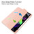 iPad Air 2022 / 2020 10.9 TPU Transparent Back Cover Horizontal Flip Leather Case with Three-folding Holder & Sleep / Wake-up Function / Pen Slot - Pink