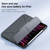 iPad Air 2022 / 2020 Deformation Buckle Leather Smart Tablet Case - Black