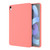 iPad Air 2022 / Air 2020 10.9 Mutural Silicone Microfiber Tablet Case - Pink Orange