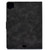iPad Air 2022 10.9 Cowhide Texture Leather Smart Tablet Case - Grey