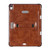 iPad Air 4 / Air 5 360 Degree Rotation Handheld Leather Back Tablet Case with Pencil Slot - Brown