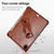 iPad Air 4 / Air 5 360 Degree Rotation Handheld Leather Back Tablet Case with Pencil Slot - Brown