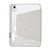 iPad Air 5 2022 / 4 2020 Acrylic Rotatable Holder Tablet Leather Case - Beige