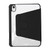 iPad Air 5 2022 / 4 2020 Acrylic Rotatable Holder Tablet Leather Case - Black