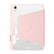 iPad Air 5 2022 / 4 2020 Acrylic Rotatable Holder Tablet Leather Case - Pink