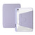 iPad Air 5 2022 / 4 2020 Acrylic Rotatable Holder Tablet Leather Case - Purple