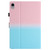 iPad Pro 11 2018 / Air 2022 / 2020 Stitching Gradient Leather Tablet Case - Pink Blue