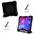iPad Pro 11 2020 / Pro 11 2018 / Air 2020 / Air 2022 Silicone + PC Full Body Protection Tablet Case With Holder & Strap - Black