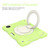 iPad Pro 11 2020 / Pro 11 2018 / Air 2020 / Air 2022 Silicone + PC Full Body Protection Tablet Case With Holder & Strap - Green