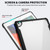 iPAKY Thunder Series Aluminum Frame + TPU Bumper + Clear PC Shockproof Case iPad Air 2022 / 2020 10.9 - Black
