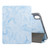 Marble Texture Pattern Horizontal Flip Leather Case, with Three-folding Holder & Sleep / Wake-up iPad Air 2022 / 2020 10.9 - Blue