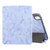 Marble Texture Pattern Horizontal Flip Leather Case, with Three-folding Holder & Sleep / Wake-up iPad Air 2022 / 2020 10.9 - Purple
