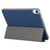 Mutural YASHI Series TPU + PU Cloth Pattern Texture Horizontal Flip Leather Case with Three-folding Holder & Pen Slot & Wake-up / Sleep Function iPad Air 2022 / 2020 10.9 - Blue