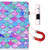 Painted Pattern TPU Horizontal Flip Leather Protective Case iPad Air - 2020 - Color Fish Scales