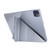 Silk Texture Horizontal Deformation Flip Leather Case with Three-folding Holder iPad Air 2022 / 2020 10.9 - Silver