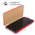 iPhone 11 Fierre Shann Business Magnetic Horizontal Flip Genuine Leather Case  - Red