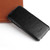 iPhone 12 mini Fierre Shann Retro Oil Wax Texture Vertical Flip PU Leather Case  - Black