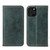 iPhone 12 Pro Max Fierre Shann Retro Tree Bark Texture PU Magnetic Horizontal Flip Leather Case with Holder & Card Slots & Wallet - Green