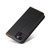 iPhone 13 Fierre Shann PU Leather Texture Horizontal Flip Leather Case with Holder & Card Slots & Wallet - Black