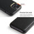 iPhone 13 Pro Fierre Shann Magnetic Genuine Leather Phone Case  - Black
