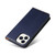 iPhone 13 Pro Fierre Shann PU Leather Texture Horizontal Flip Leather Case with Holder & Card Slots & Wallet  - Blue