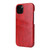 iPhone 13 Pro Max Fierre Shann Retro Oil Wax Texture PU Leather Case with Card Slots  - Red