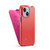 iPhone 14 Fierre Shann Oil Wax Texture Vertical Flip PU Phone Case  - Red