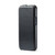 iPhone 15 Plus Fierre Shann Oil Wax Texture Vertical Flip PU Phone Case - Black