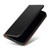 iPhone 15 Pro Max Fierre Shann PU Genuine Leather Texture Phone Case - Black