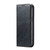 iPhone 15 Pro Max Fierre Shann Vintage Bark Texture Wallet Leather Phone Case - Black iPhone 15 Pro Max Fierre Shann Vintage Bark Texture Wallet Leather Phone Case - Black